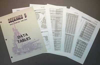 SEEKRIEG 5 Naval Warfare 1880-1945 Data Tables